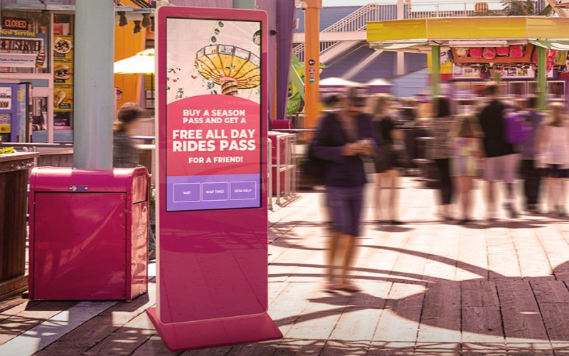 Self-Service Kiosks for Amusement Parks